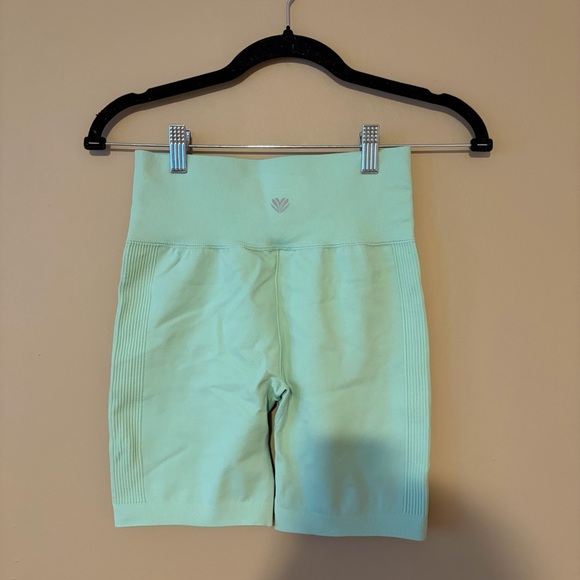 Forever 21 Light Green Ribbed Workout Set - Picture 4 of 5